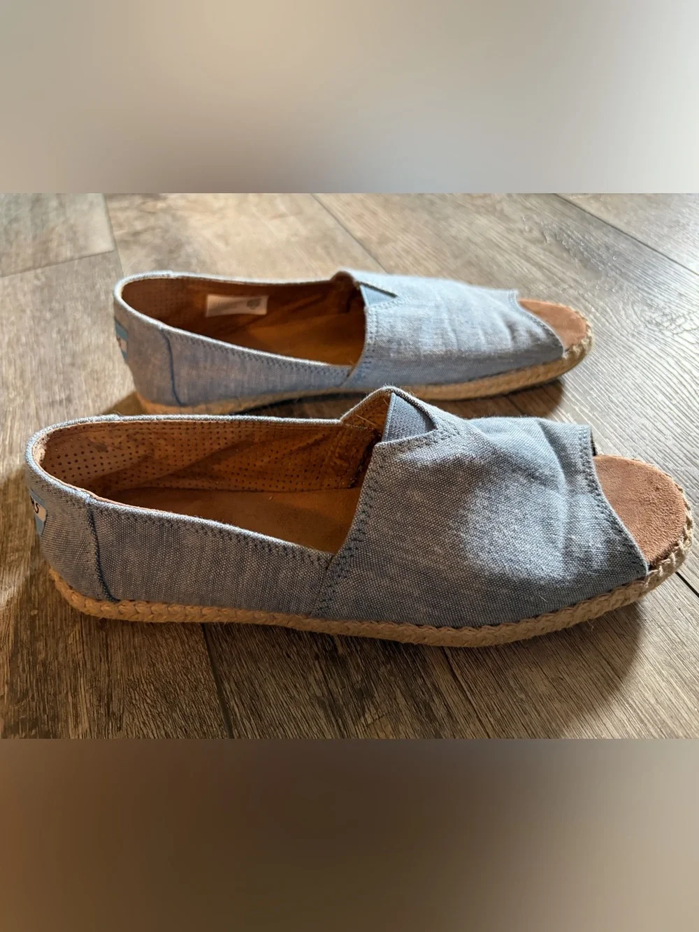 TOMS Open-Toe Espadrille Sandals